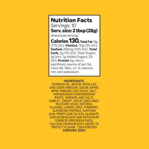 Image of Duke's Gulf Coast Lemon Garlic Aioli Sauce, 10 Ounce (Pack of 1)