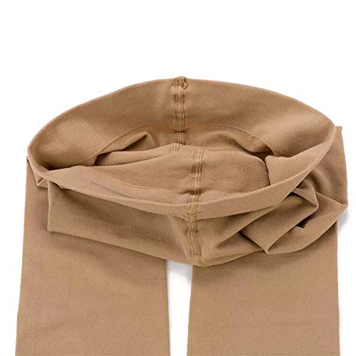 Whyme Baby 2 Pack Toddler Girls Pro Ultra Soft Stretchy Ballet Dance Tights Footed Casual School Uniform Solid Leggings Pants for 7-9T Kids Nude4