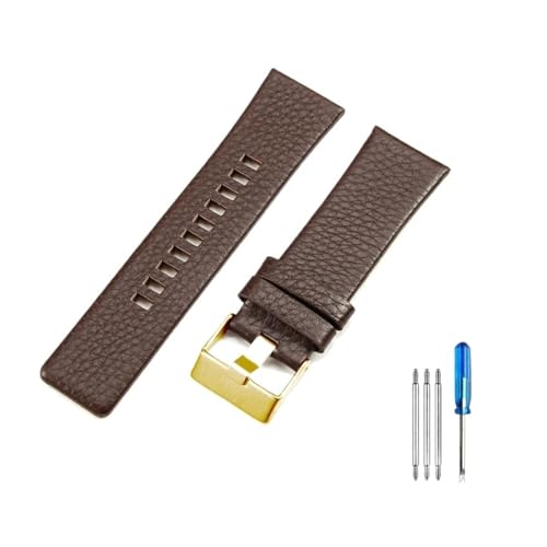 Bracelet montre cuir Diesel anti-sueur : fini le cuir abîmé sur Dz4323 Dz1657