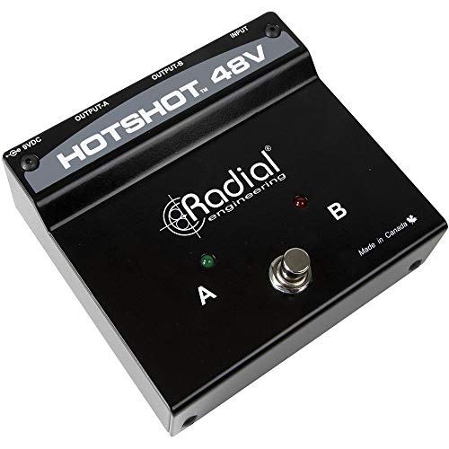 Radial Hotshot 48V Condenser Microphone Switcher #TOP20