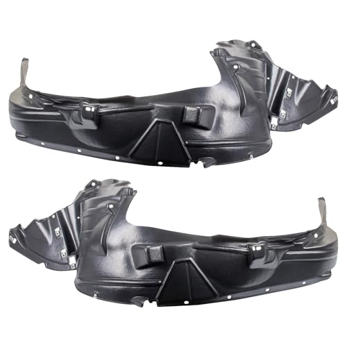 Image of TRQ Inner Fender Liner Set Compatible with 2012-2014 Honda Ridgeline HO1248156 HO1249156