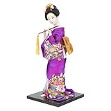 Artisanat japonais – réalisé avec un savoir-faire exceptionnel et conçu comme une statue de geisha traditionnelle japonaise, il est empreint d'une richesse artistique. ornement de kimono asiatique