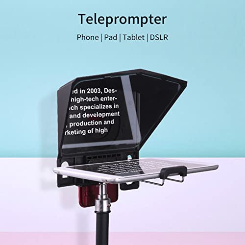 ERYUE teleprompter para Teleprompter Telefone e Gravação DSLR Mini Teleprompter para Pad Tablet Smar