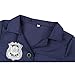 Kroy Koatobbor Girls’ Police Officer Costume Halloween Cop Kids Dress Up Outfits Set Navy Blue 9-10 Years