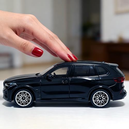 Auto a escala 1:24 BMW X5M metal con luz y sonido miniatura 3