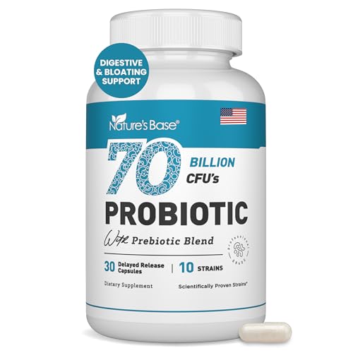 Nature's Base Probiotics 70 Billion CFU