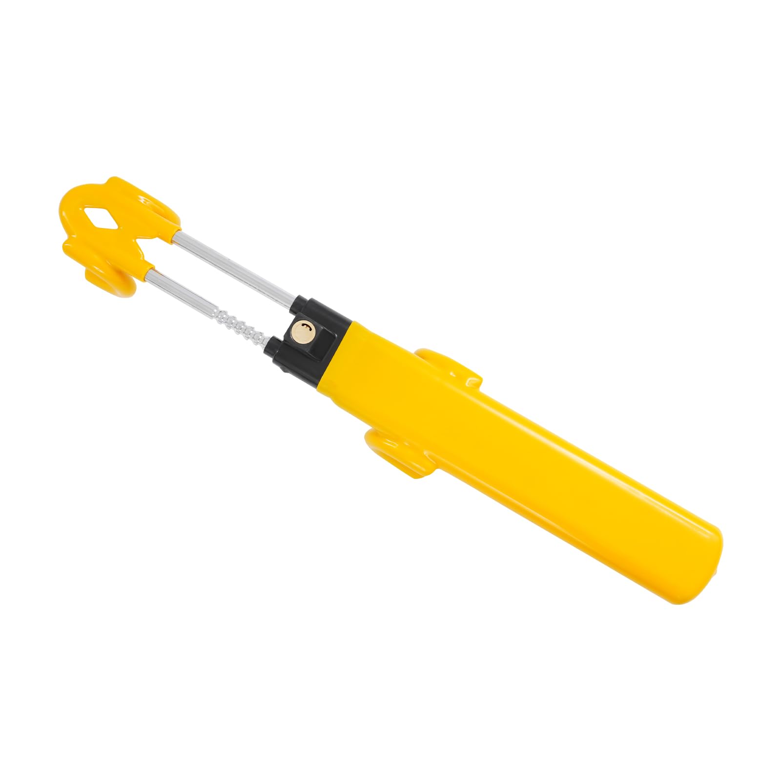 Antivol de volant de voiture avec 2 clés | Antivol de volant pour véhicules - Jaune - Anti-vol