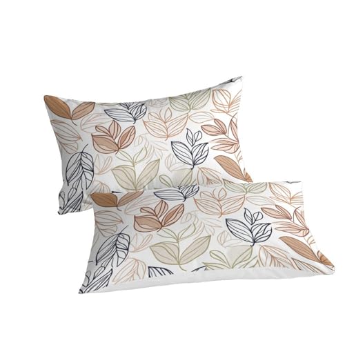 Housse de couette douce fermeture éclair parure lit 3 pièces - 3