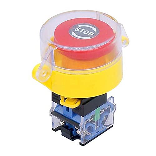 Interruptor de parada de emergencia de 22mm 440V 10A para cuadros eléctricos