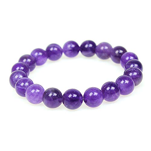 MJDCB Pulsera Amatista Natural de 10 mm Cover