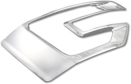 ITrims ABS Chromed Car Accessories Front Fog Light Lamp Cover Trim 2PCS for Ford Explorer 2016-2017