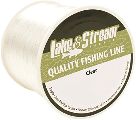Eagle Claw Lake and Stream Mono Line, Clear, 90 yd./60 lb.