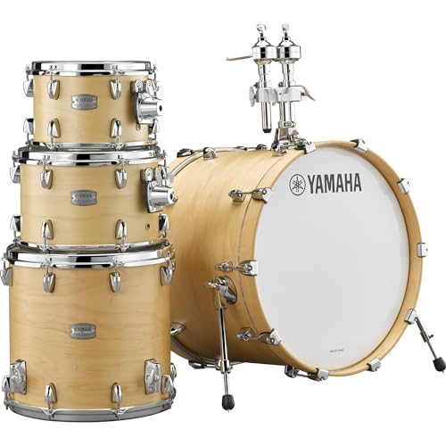 Yamaha Tour Custom Maple 4pc Fusion Shell Pack Butterscotch Satin