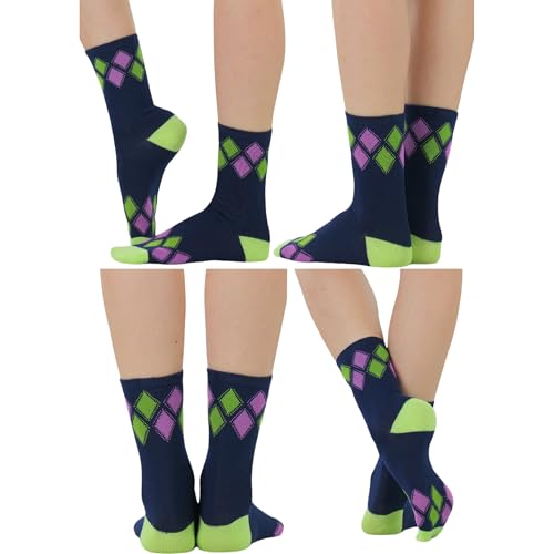 Image of ToBeInStyle Women's Pack of 6 or 12 Fashion Printed Crew Socks
