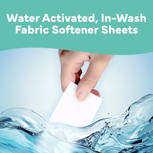 Image of Tru Earth Fabric Softener Strips for Washing Machine, Alternative to Fabric Softener Liquid and Pods, Unscented Fragrance Free, Up to 64 Loads Per 32-Count (Pack of 2)