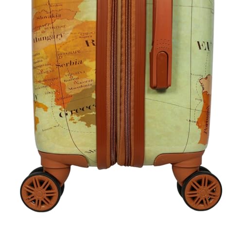 Nordic Haven Europe 24-Inch Expandable Spinner Luggage with TSA Lock - (Polycarbonate Shell, Expandable 2 Inches, TSA Lock, Dimensions: 24" X 16" X 10")3