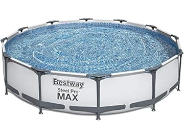 Steel Pro Max Piscina Steel Pro Frame, 366 X 76 Cm, Pompa Filtro 58381 1,249 Lt/H, Multicolore
