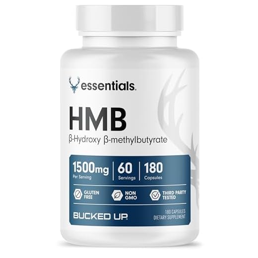 Bucked Up HMB 1500mg Essentials, 60 Servings