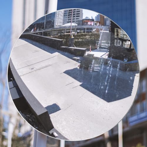 Espejo Convexo de Plástico ERINGOGO de Vista Gran Angular para Garajes y Esquinas de Edificios 5