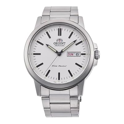 Orient Contemporary Conmuter - Orologio Da Uomo Automatico a Carica Manuale Casual Bracciale e Cassa In Acciaio Metallizzato Quadrante Grigio - RA-AA0C03S39B RA-AA0C03S