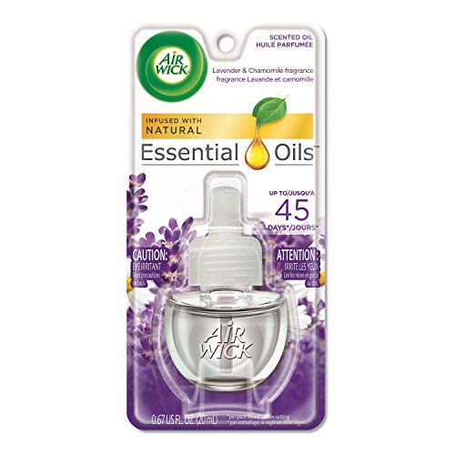 Air Wick Scented Oil Refill, Lavender & Chamomile, 0.67oz, Air Freshener