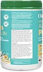 Organika vanilla all-in-one protein powder with 20 g of protein, 15 vitamins and minerals from real fruits and vegetables, 5 billion CFU of probiotics, 4 g of prebiotic fiber, digestive enzymes, 1 g of sugar - 640 g