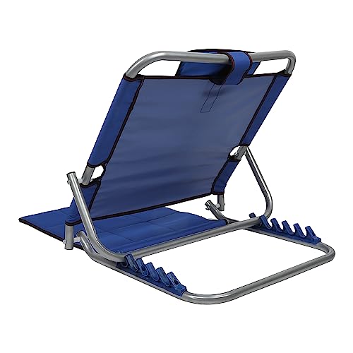 kossto-Adjustable-Hospital-Back-Rest-for-Use-on-Bed-OR-Back-Support-Back-Adjustable-Multi-Function-5-Changeable-Recline-AnglesFoldable-Portable-Universal-Size-Blue