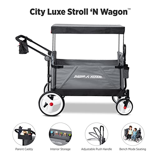 Radio Flyer 3973Z City Luxe Stroll ‘N Wagon thumb #1