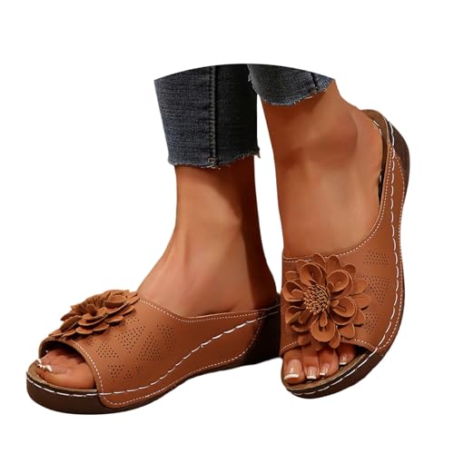Ciabatte Ortopediche Donna, Sandali Donna Ortopediche Scarpe Estive Eleganti Comodi