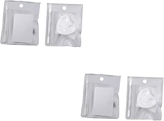 فوميز. مجموعة من 4 قطع من باليت طلاء الاظافر الصغيرة والمكياج، صينية مزج فن الاظافر، مجموعة ادوات فن الاظافر، لوحة مزج الوان الاظافر، لوحة حامل اظافر احترافية لمكشطة خزانة الملابس، كروم