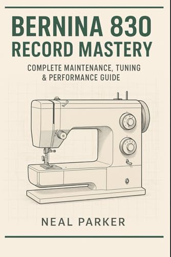 Bernina 830 Record Mastery: Maintenance, Timing, Troubleshooting & Quilter Setup for Perfect Stitches