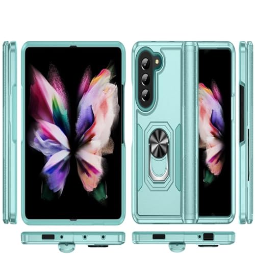 for Galaxy Z Fold 6 �p �P�[�X ��̌^�X�}�z�����O�t�� 2�d�\�� �ϏՌ� ���^ �q���W�ی� �܂��� ���� �y�� �T���X�� �M�����N�V�[ Z Fold 6 �J�o�[ ��� ������� �X�}�z�P�[�X �����Y�ی� �S�ʕی� ���C�z�� �Ռ��z�� 
