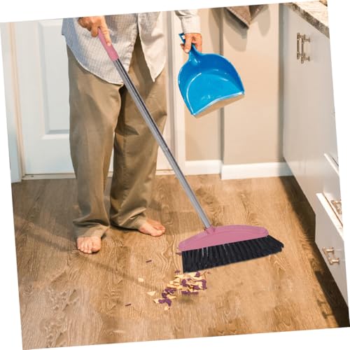 QUMIIRITY 2stücke Haushaltsbesen Mit Langem Stiel Zimmerbesen Müllkehrwerkzeug Reinigungsbesen Wiederverwendbarer Besen Bodenkehrer Für Innen Und Außenbereich – Bild 8