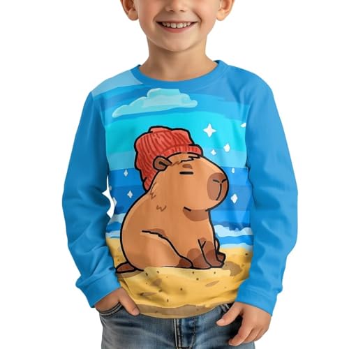 Image of Uourmeti Girls Graphic Tees Long Sleeve T Shirts for Teens Casual Tshirts Junior Sportswear Fall Tops