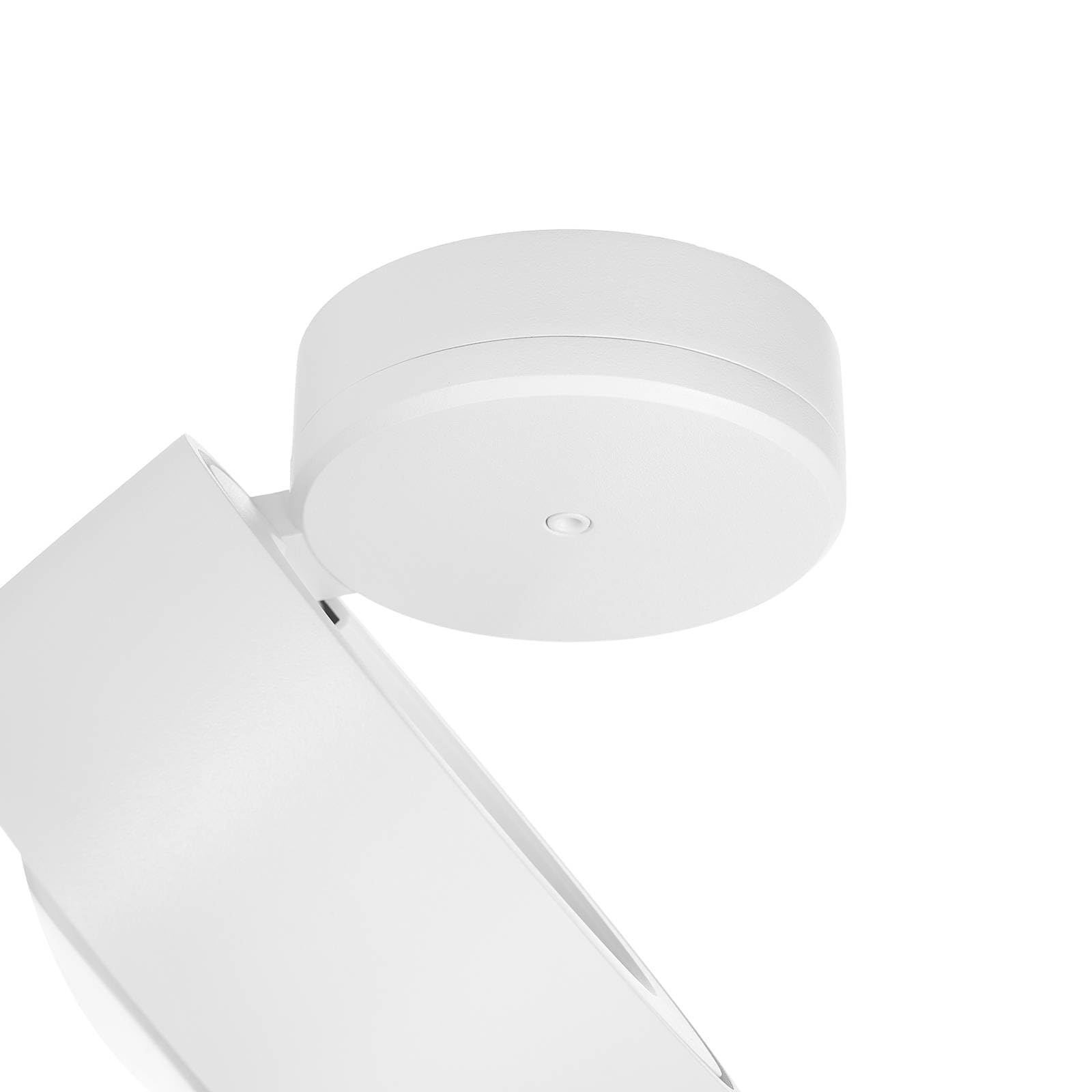 Arcchio LED Deckenleuchte Rotari (Modern) in Weiß aus Aluminium (1 flammig,) - Lampe Deckenlampe Wohnzimmerleuchte