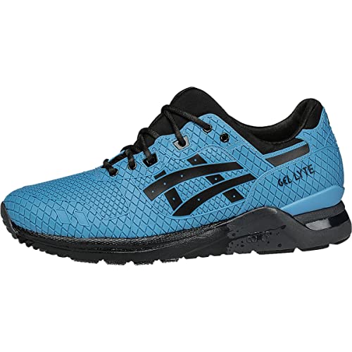 ASICS Men's Gel-Lyte Evo Fashion Sneaker, Light Blue/Black, 6.5 M US