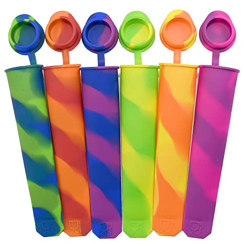 Ram Silicone Ice Cream Moulds, Set of 6