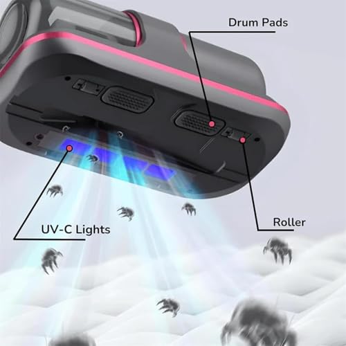 Aspiradora UV para eliminar ácaros Meacode de mano inalámbrica 4