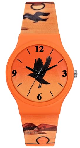 Image of Acnos Character Kid's Happy Colorful Water-Resistant Durable Watch for Boys Kids Boy with Fun Designs Adjustable Strap Positive Messages Watch for Kids