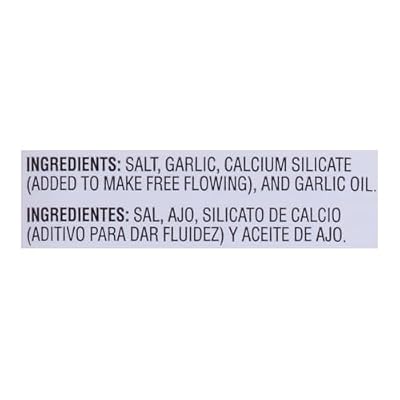 McCormick Culinary Garlic Salt, 12 lb - One 12 Pound Container of Garlic Salt Seasoning, Ideal for Soups, Breads, Vegetables, Meats and More