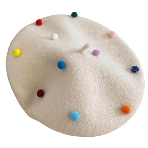 Elegant Wool Berets Hat Unisex Trendy Berets Hat Youth Fashion Hat Versatiles Hat Winter Accessory
