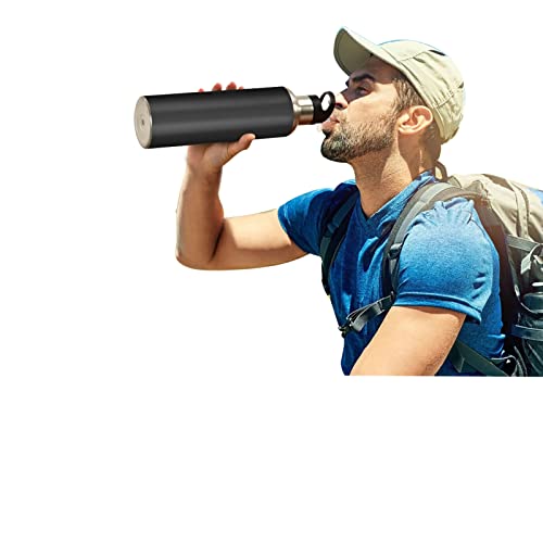 Kigai Yellow Daisy Floral Water Bottle, Stainless Steel Insulated Water Bottles With Straw Lids, Vacuum Hot Cold Water Bottle Leakproof Sport Water Bottles 20 Oz #TOP6