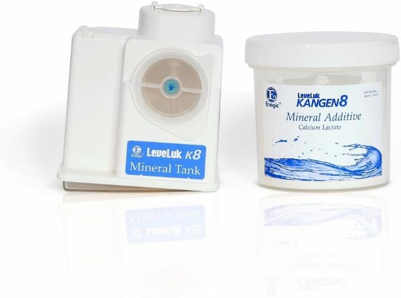 Generic Mineral Tank, Calcium Lactate Additive 2pcs - Compatible Replacement for Enagic Kangen Leveluk K8 Water Filter