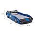 Delta Children Turbo Race Car Twin Bed, Blue