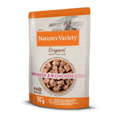 NATURE'S VARIETY Original Gato húmedo Carne de Res y Pollo 70 g