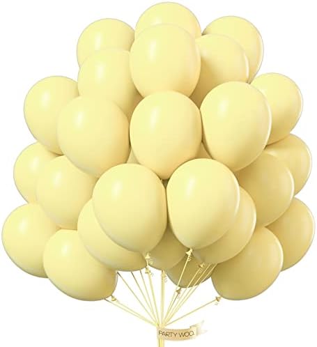 PartyWoo Hot Pink Balloons, 50 pcs 12 inch Latex Balloons, Party Balloons for Pink Party Decorations, Pink Birthday Decorations, Wedding Decorations, Bridal Shower, Flamingo Party Decorations