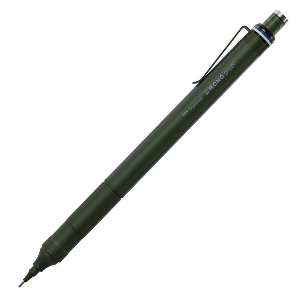 Tombow Pencil Mechanical Pencil MONO Monograph Fine 0.5mm Green DPA-112D : Office Products