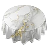 Convient à la plupart des tables rondes : la taille de la nappe ronde est de 152,4 cm de diamètre et convient aux tables qui peuvent accueillir 4 personnes. Veuillez confirmer la taille de votre table à manger avant d'acheter
