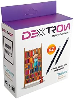 Dextron Bebek Çocuk Ve Deprem Koruyucu Mobilya Sabitleme Kemeri Metal Vidalı (2 Adet) - Görsel 4