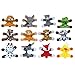 Lot de 10 aimants en peluche pour réfrigérateur et tableau